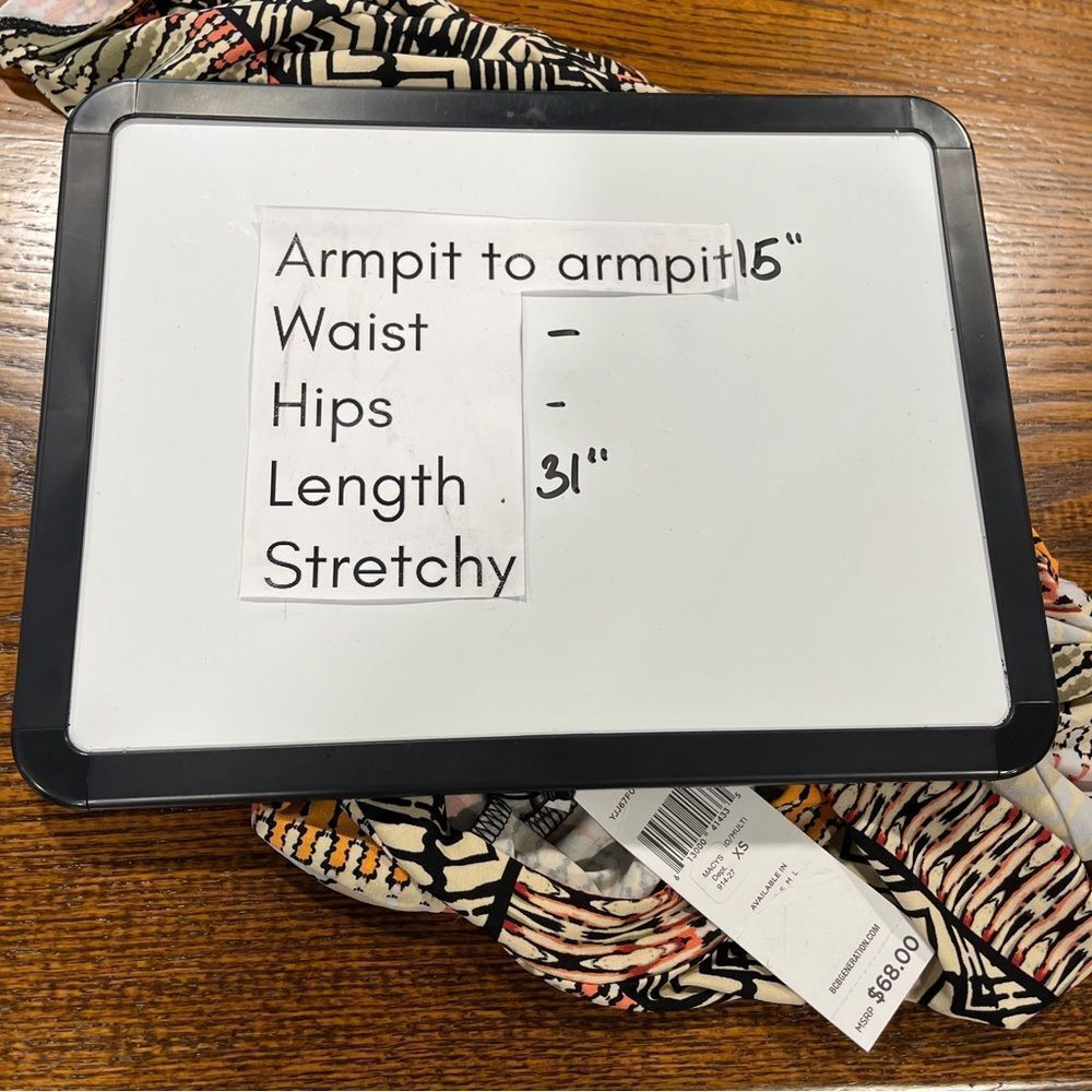 BCBGeneration Multicolor Geometric Pattern short … - image 7